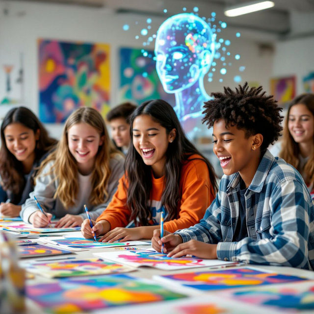 Middle School Art Projects gallery