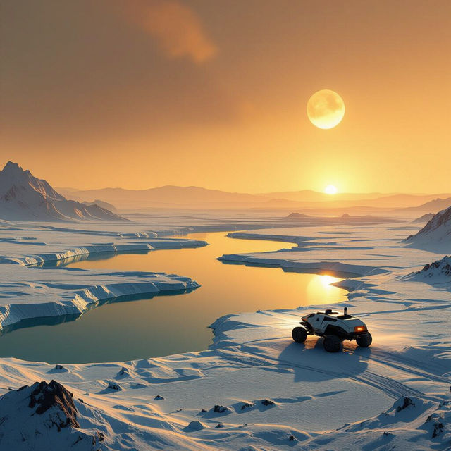 Real Titan Moon Surface Pictures gallery