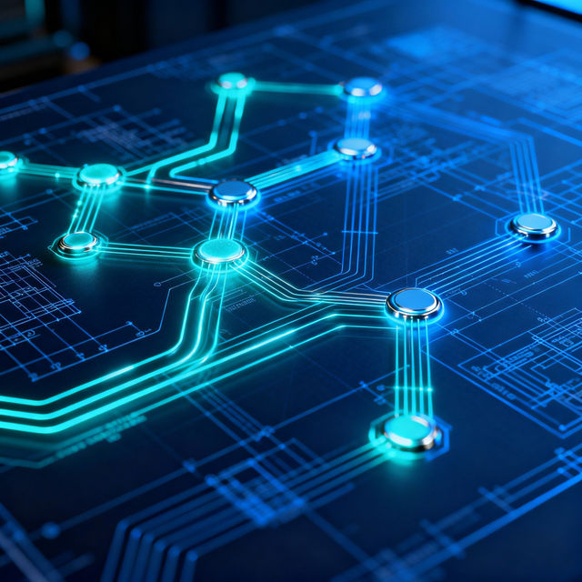 Network Drawings - AI Generated gallery