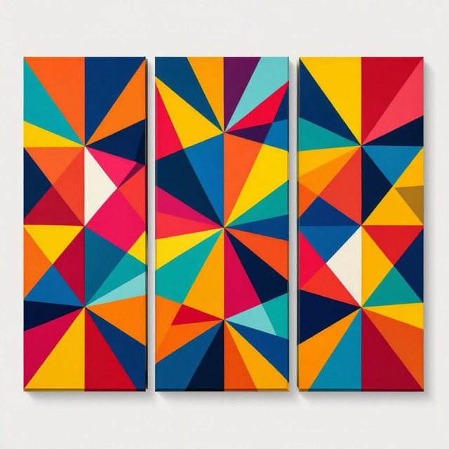 3 Panel Wall Art - AI Generated gallery