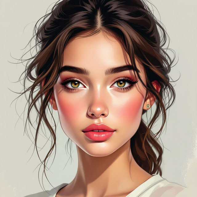 Portrait Drawing Reference - Made With AI gallery