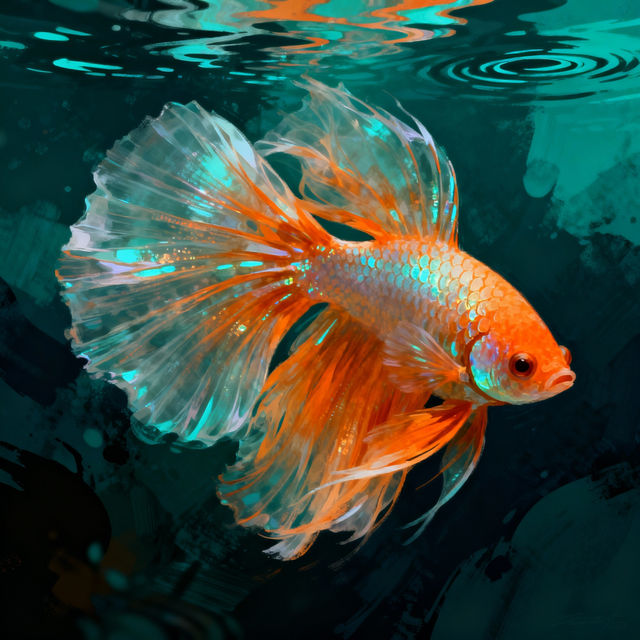 Beta Fish Drawing gallery