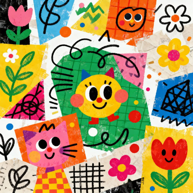 Doodle Wallpaper - Made With AI gallery