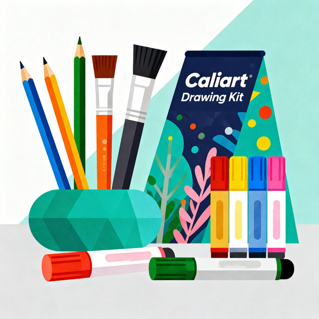 Caliart Drawing Kit Art gallery