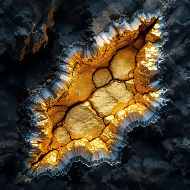 Pictures of Raw Gold in Rocks gallery