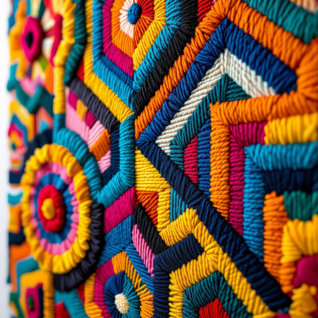 Fiber Wall Art - Made With AI gallery