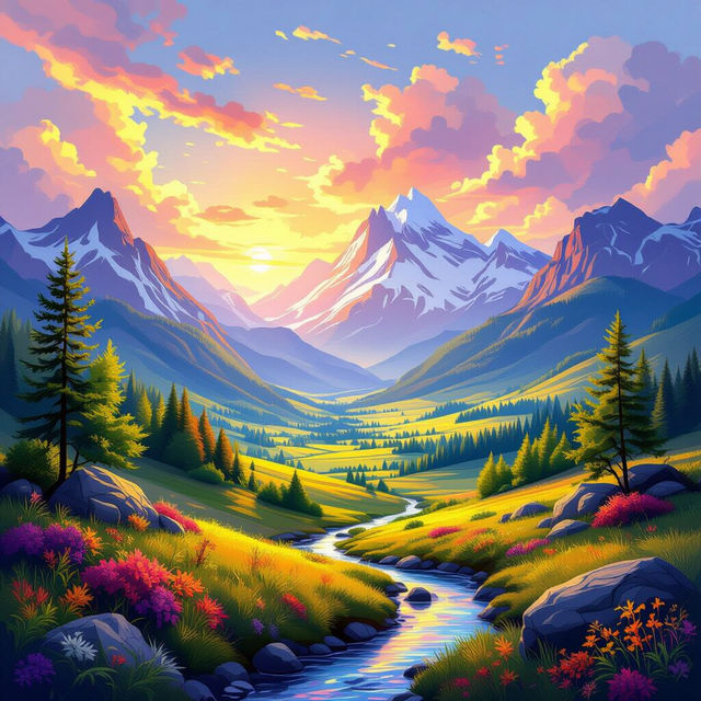 Wallpaper Art - AI Generated gallery