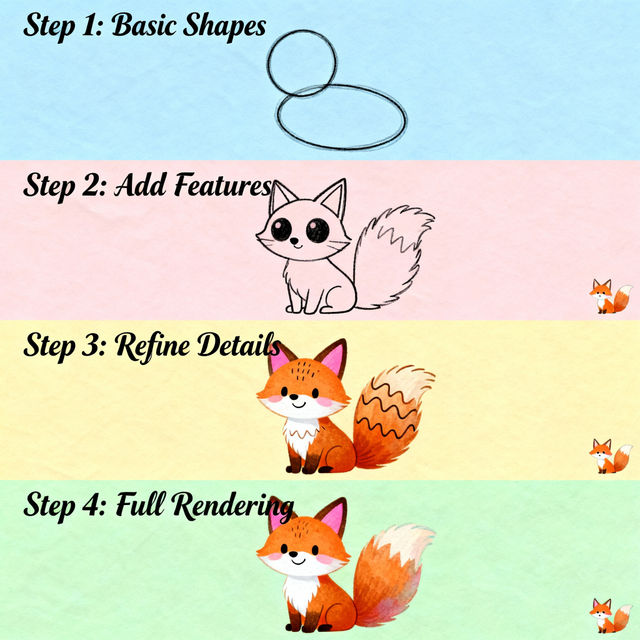 Step By Step Drawing Animals gallery
