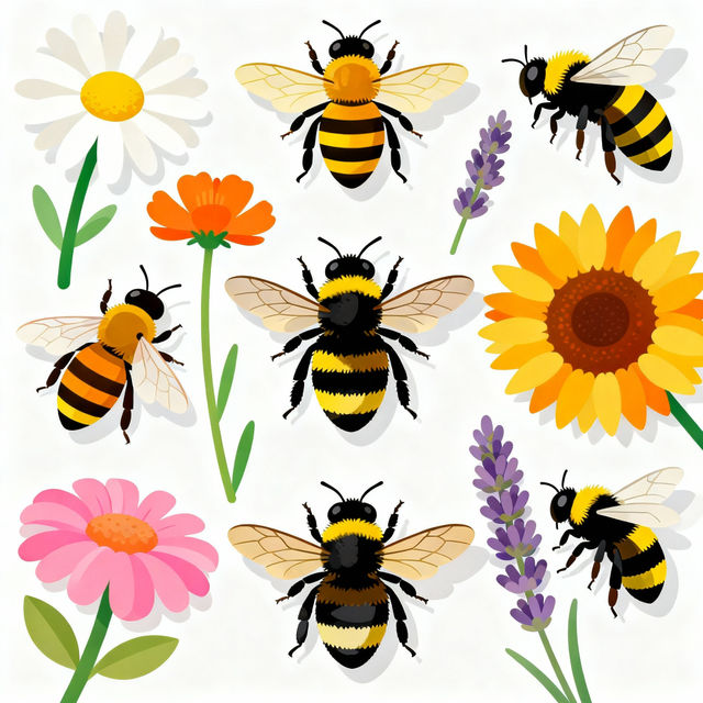 Bees Clip Art gallery