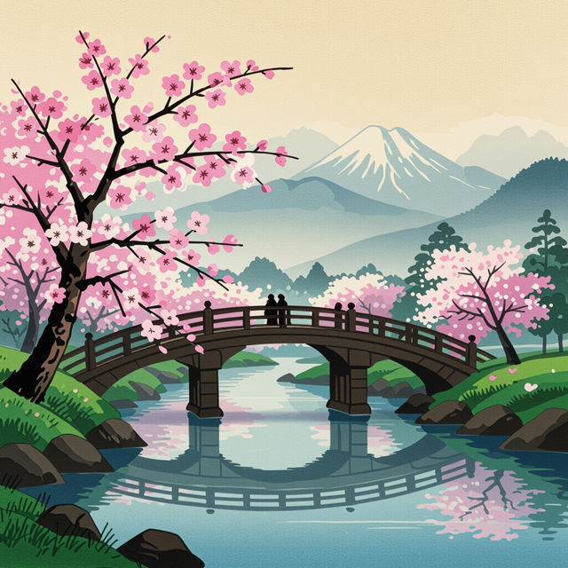 Hiroshige Art - Made With AI gallery