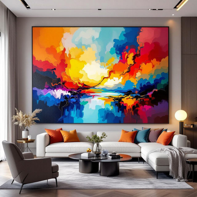 Cheap Large Wall Art - Made With AI gallery