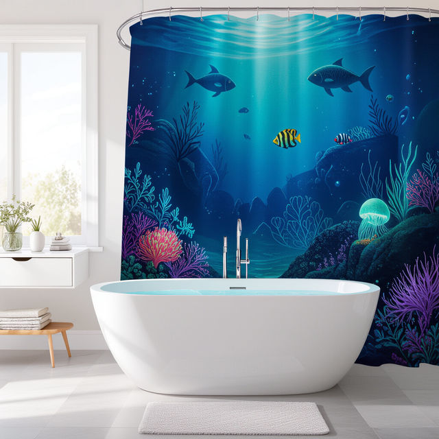 Shower Curtain Art gallery