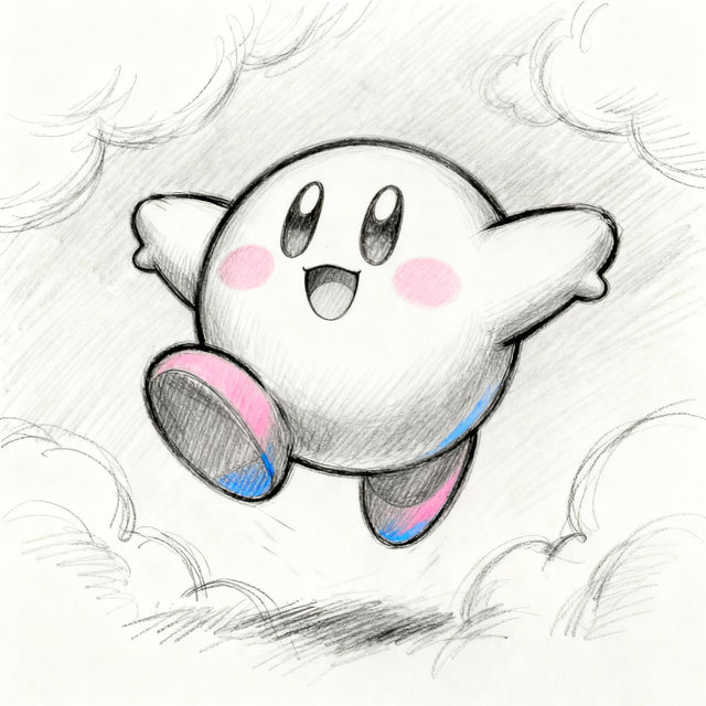 Kirby Sketch Art gallery