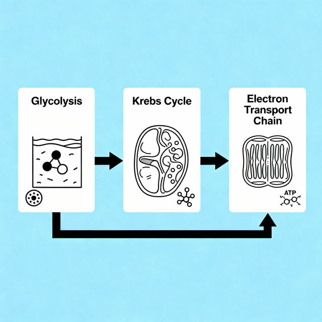 Cellular Respiration Easy Drawing gallery