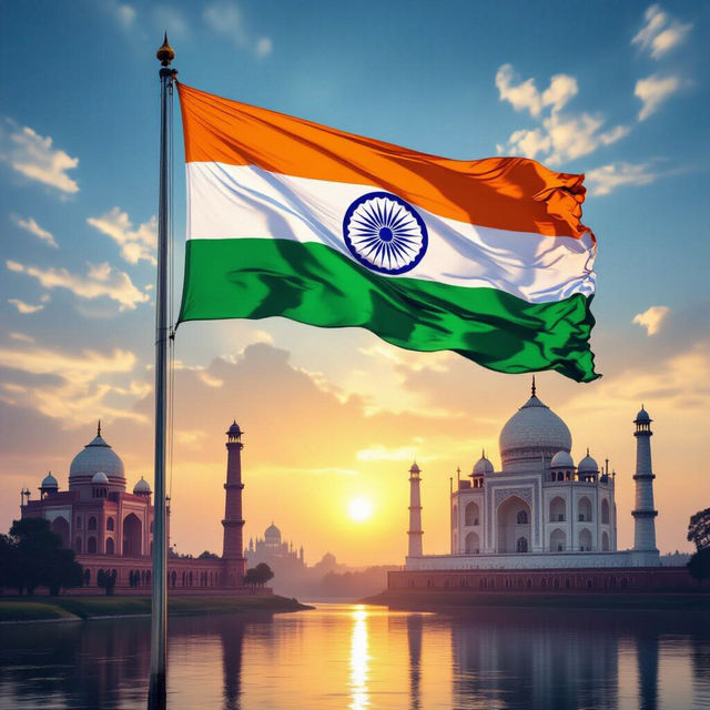 India Flag Images - Made With AI gallery