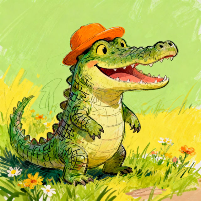 Croc Drawings gallery