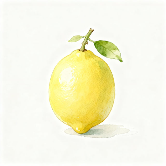 Easy Lemon Drawing gallery