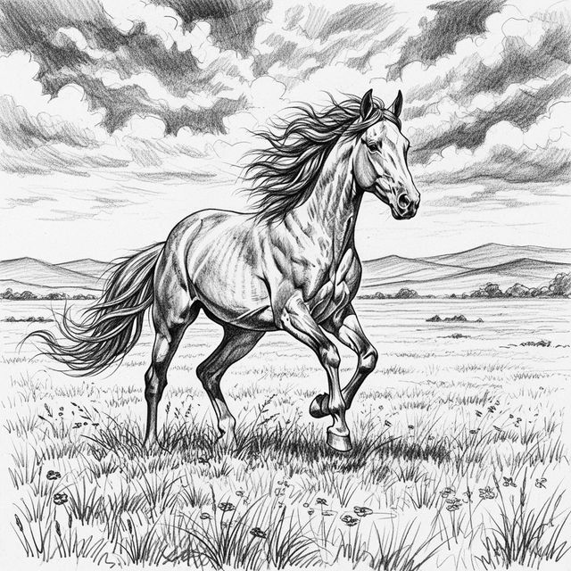 AI Horse Drawing Gallery gallery