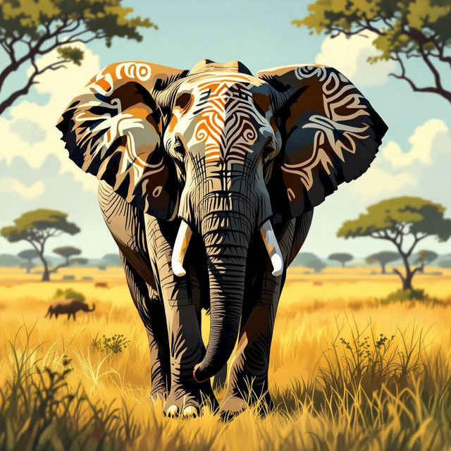 Elephant Pictures to Draw gallery