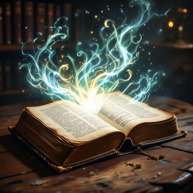 AI Image Of A Book gallery