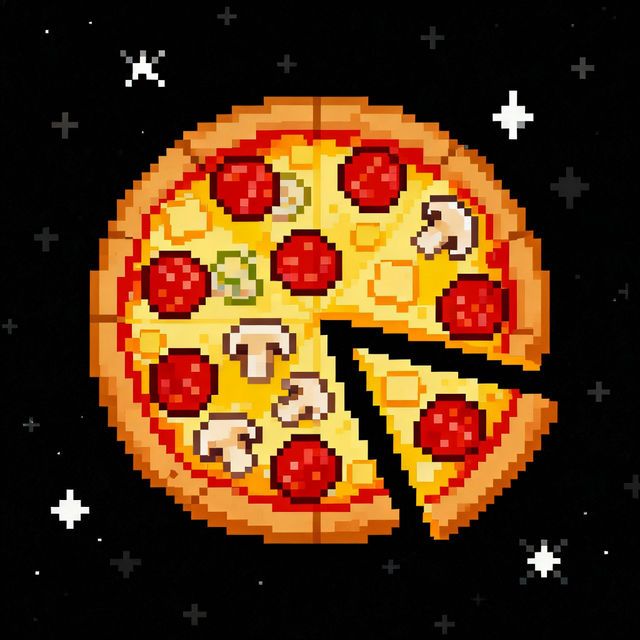 Pizza Pixel Art gallery