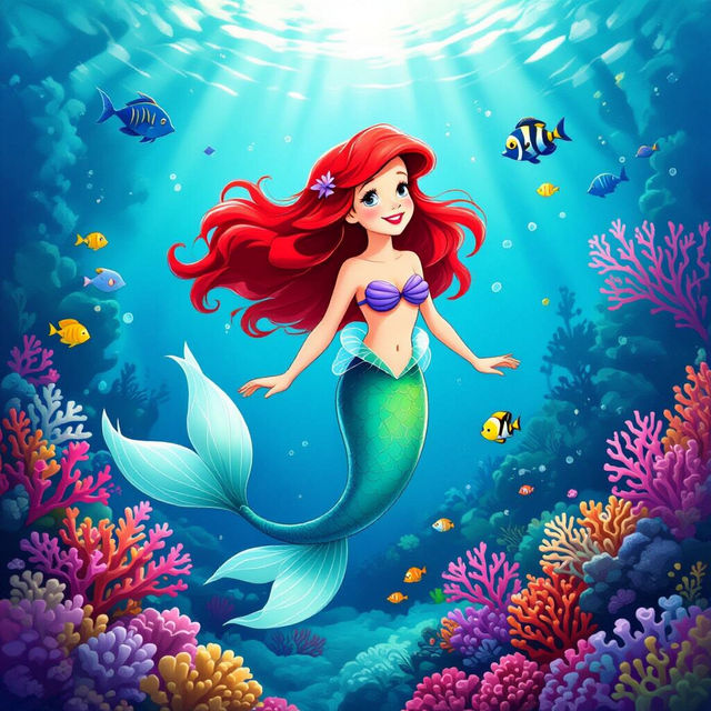 Ariel Drawings - AI Generated gallery