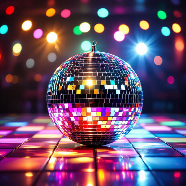 Disco Ball Pictures - AI Generated gallery