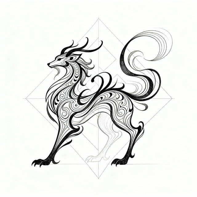 Outlines Of Drawings - AI Generated gallery