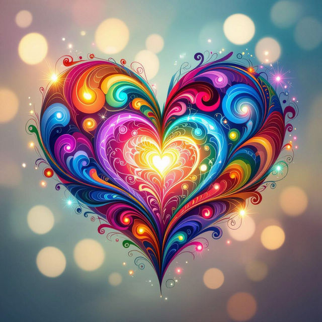 Hearts Wallpaper: AI-Generated Designs gallery