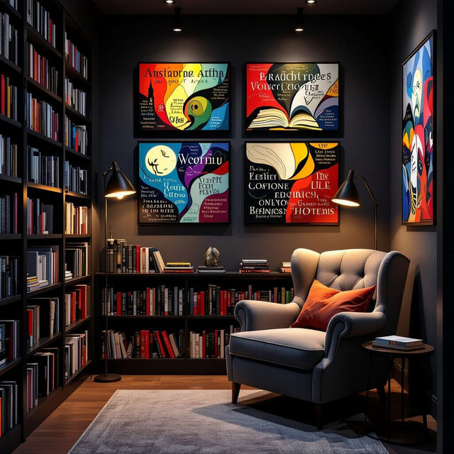 Book Club Art - AI Generated gallery