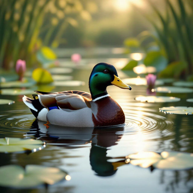Images Of Ducks - Created With AI gallery