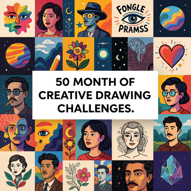 30 Day Drawing Challenge Art gallery