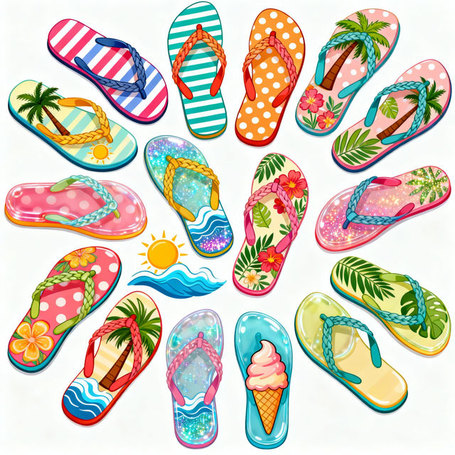 Flip Flop Clip Art gallery