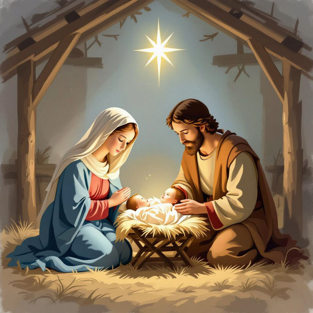 Nativity Art - Created With AI gallery