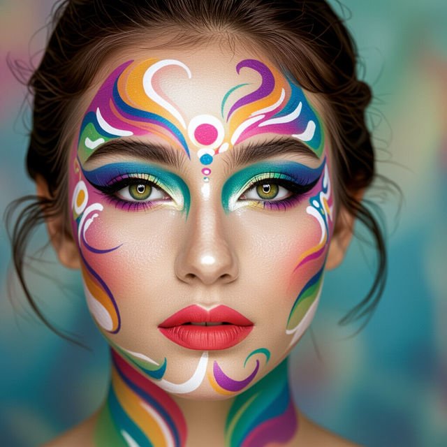 Face Paint Pictures - Created With AI gallery