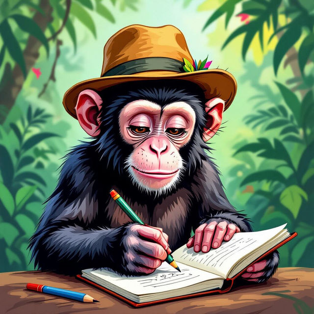 Drawing Monkey Art gallery