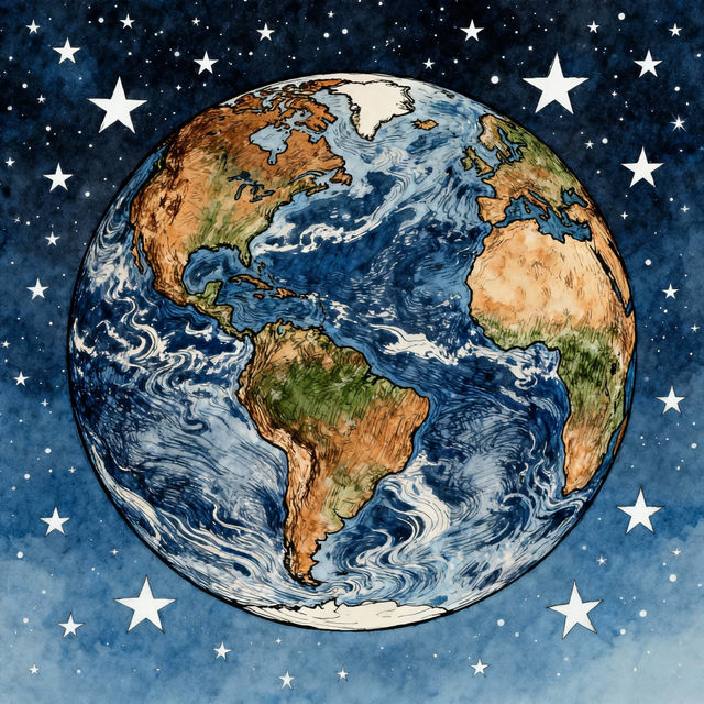 Earth Picture Drawings gallery