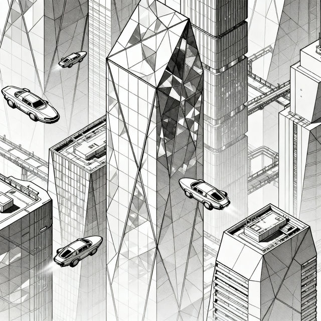 Axon Drawings - AI Generated Art gallery