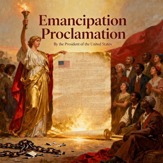 Emancipation Proclamation Drawings - AI Generated gallery