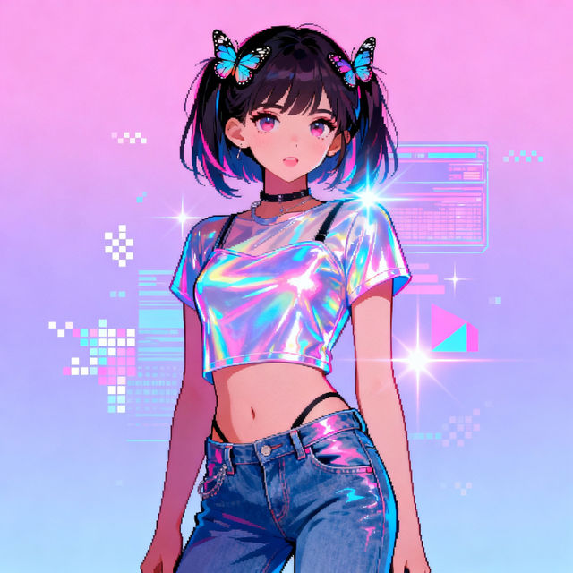 Y2K Girl Drawings gallery