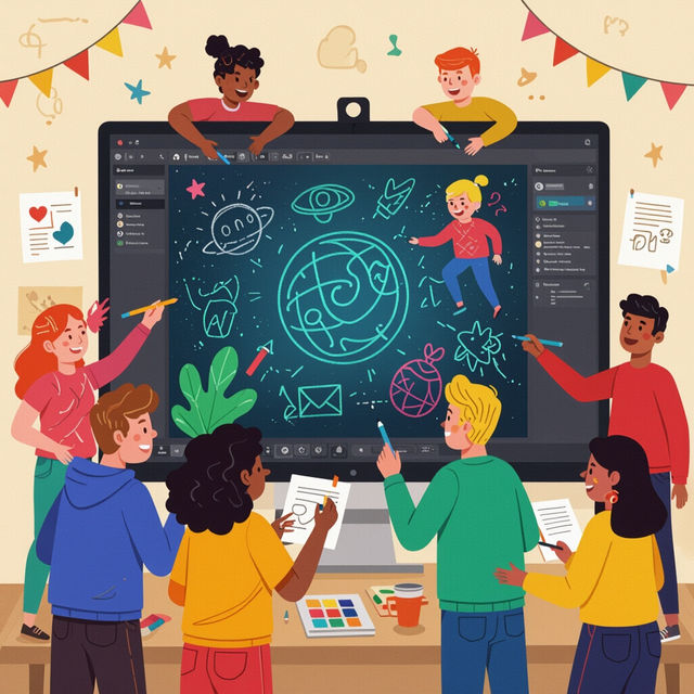 Multiplayer Drawing Games - Create Together! gallery