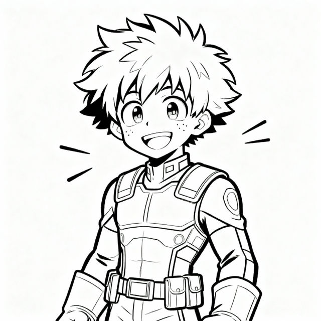 Deku Easy Drawings gallery