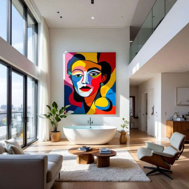 Art House Apartments - AI Generated gallery