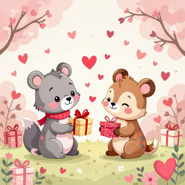 Valentines Wallpaper Cute - Made With AI gallery