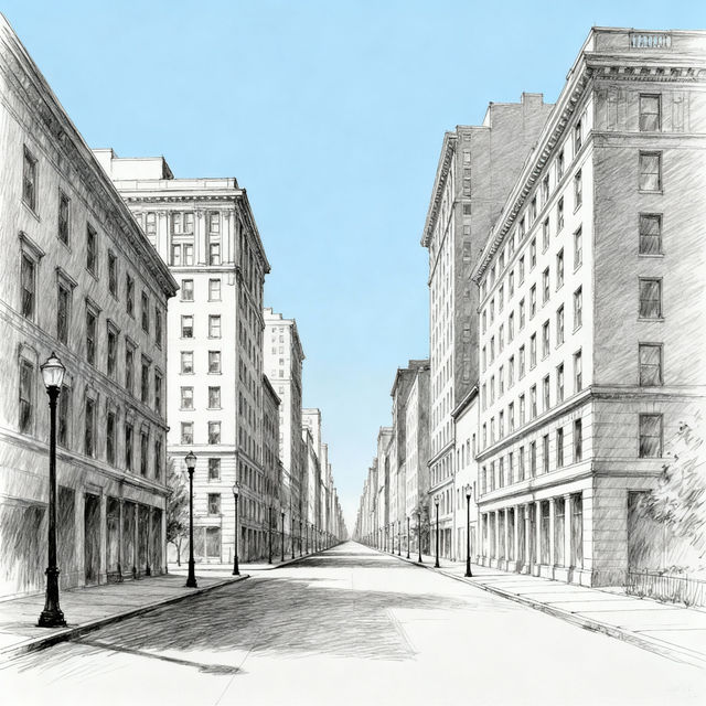 One Point Perspective Drawings gallery