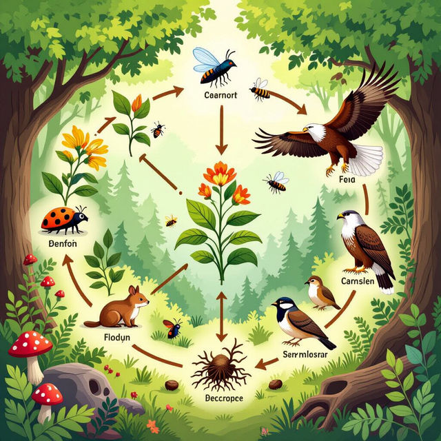 Picture Of A Food Web gallery