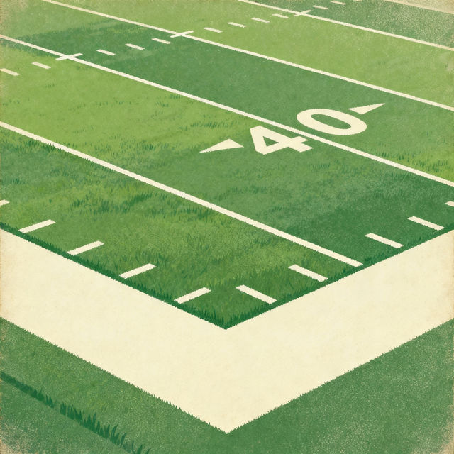 Football Field Drawings - AI Generated gallery
