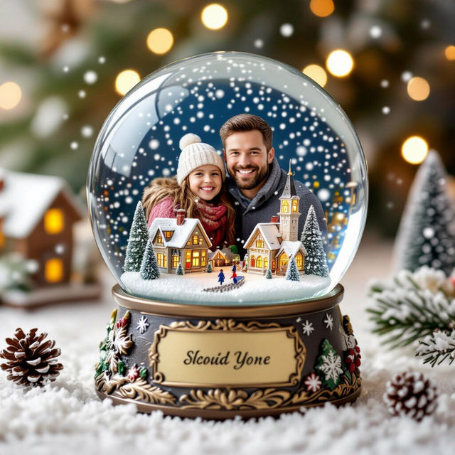 Custom Snow Globes With Pictures gallery