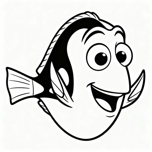 Easy Dory Drawings gallery