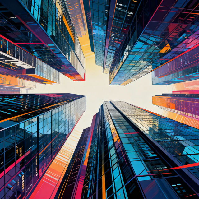 2 Point Perspective Drawing City gallery